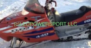 2003 Polaris Pro X 440 LED Headlight Kit Plug & Play SOLD BY SNOWMOBILER - Picture 1 of 6