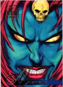 Tarjeta coleccionable anual Flair Marvel 1995 #31 Mystique Destined for Revenge Comics - Imagen 1 de 2