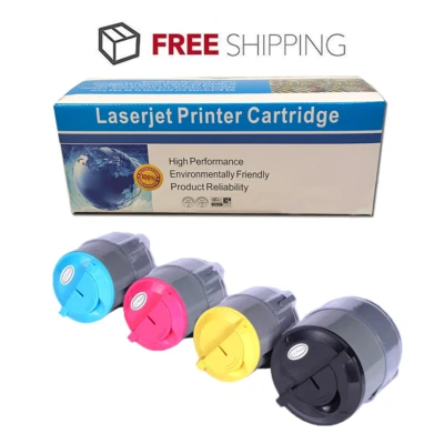 Комплект из 4 картриджей с тонером для Samsung CLP-300 CLP300 CLP 300 CLX-3160FN CLX-2160N - Изображение 1 из 2