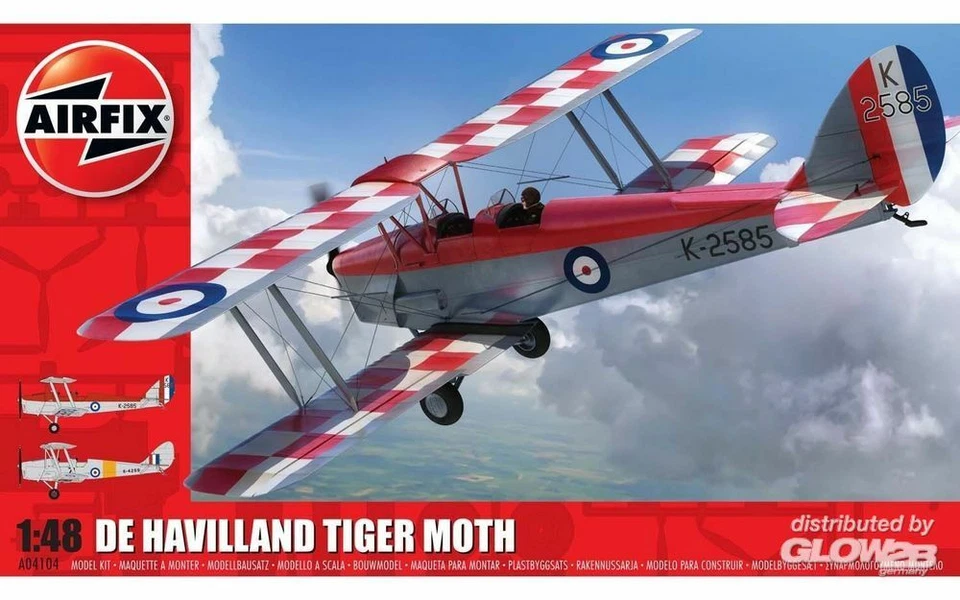 Airfix: de Havilland DH82a Tiger Moth in 1:48 [1504104] - Immagine 1 di 1