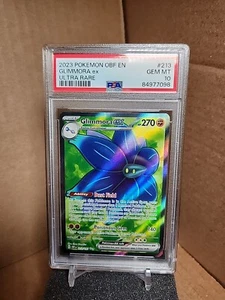 Pokemon 2024 Paldean Fates GLIMMORA EX Shiny Ultra Rare #218 PSA 10 Gem 🔥 - Picture 1 of 2