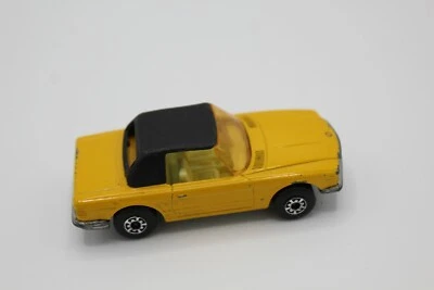 De colección Matchbox Amarillo Mercedes 350SL Nº 8 1973 Superfast Diecast Die Cast Car  Foto 1 de 4