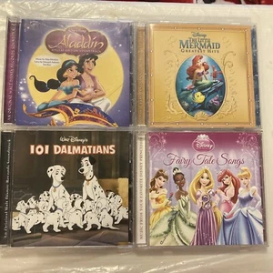 Lot Of 4 Walt Disney Soundtrack CDs - Picture 1 of 14