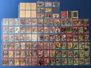 1992 IMPEL Marvel X-Men Series 1 Set (Minus 1 Card) All HOLOS+PROMO (105/106) - Picture 1 of 7