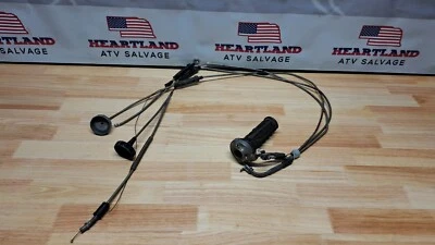 1973 Yamaha Rt1 Rt3 Dt 360 tubo de aceleração de torção conjunto de cabos tampa OEM Hr - Imagem 1 de 4