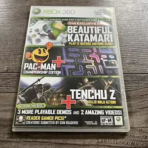 XBOX 360 Magazine Beautiful Katamari, Tenchu Z DEMO Disc - Disc #74 Sept 2007 - Picture 1 of 3
