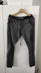 Graue, lange Stoffhose in Größe 38 - Bild 1 von 3