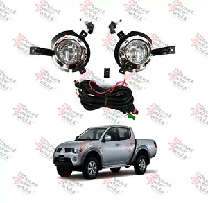 *NEW* DRIVING FOG LIGHT KIT SPOT LAMP SET for MITSUBISHI TRITON ML 2006 - 2009 - Picture 1 of 4
