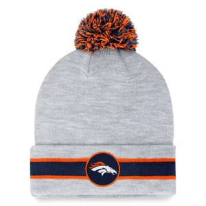 Denver Broncos Fanatics Heather Gray Stocking Cap - NFL - Bild 1 von 2