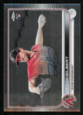 2022 Topps Chrome Rookie AUTO #RATG Tyler Gilbert - Image 1 of 2