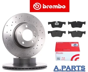 BREMBO BREMSENSATZ GELOCHT Ø 312mm VORNE BMW 1er 3er F20 F21 F31 F32 F33 F36 F33 - Picture 1 of 1