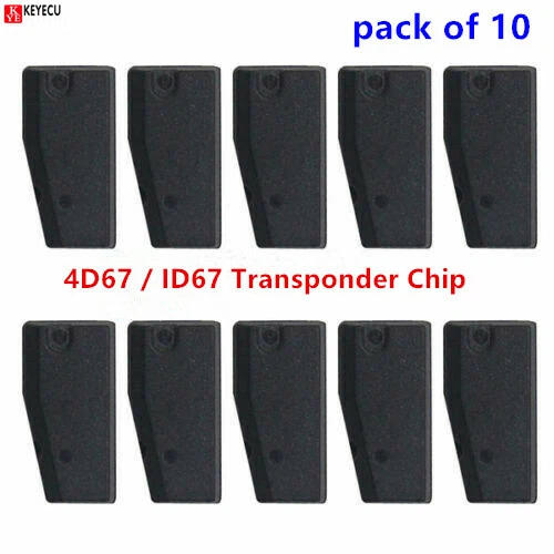 10*Car Key Chips,4D67 / ID67 Transponder Chip for Toyota / Scion(10PCS) - Image 1 of 1