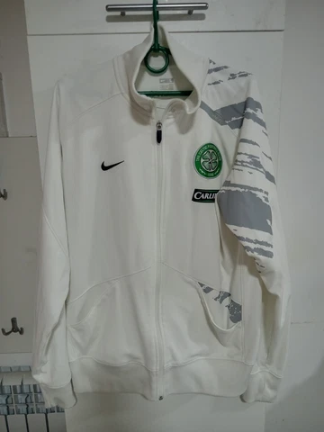 Celtic Glasgow Hoops original Nike shirt jacket jersey trikot maglia Size L Cover