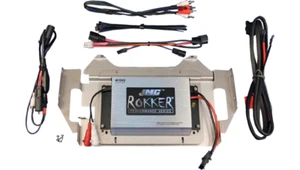 J&M Stage-6 Rokker 200W Amp Audio Kit 4 Harley 14-23 FLHX/FLHT/FLHTCUTG - Picture 1 of 5
