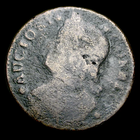 1788 Connecticut Large Cent Penny M.15.1 L.1 R-3+ Colonial Copper Coin -- #IK399 Cover