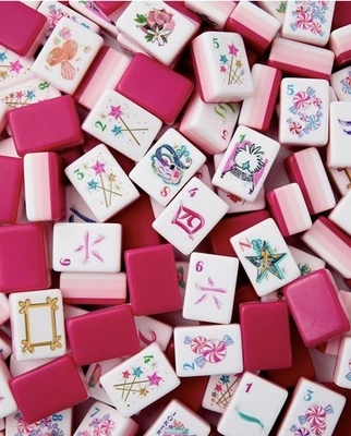 Oh My Mahjong Tile Set - Limited Edition Glitterville, OMM New In Box SOLD OUT - Image 1 of 4