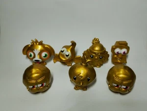 Moshi Monsters Gold Figure Bundle Of 7 - Foto 1 di 3