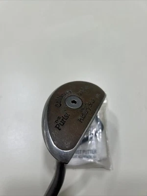 Vintage Callaway Hickory Stick The Purist Original Putter Golf Club W/ Weights - Image 1 of 4