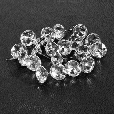 Upholstery Nails Crystal Sofa Button 1inch Buttons for Headboard - Bild 1 von 4