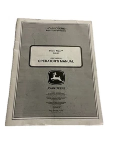 John Deere 700 Series 60 HC Power Flo OMM168221 Operators Manual Book - Imagen 1 de 4