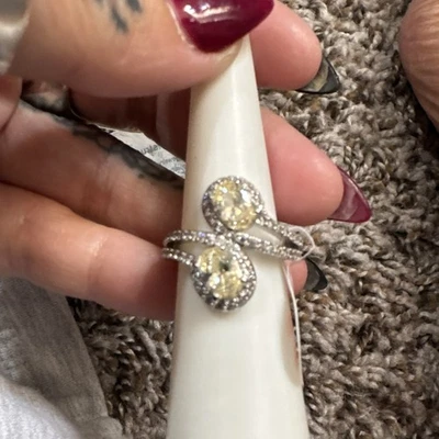 anillo de fiesta bomba talla 6 Say Yes To The Sparkle Foto 1 de 4