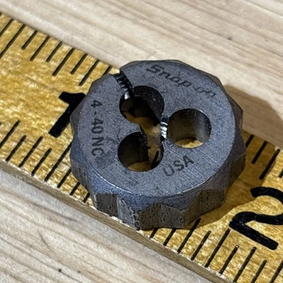 Snap On 4-40 4mm NC Die From Set TD2425 USA READ! - Image 1 of 4