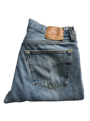 De colección Años 90 Levis 501XX Hombres Lavado EE. UU. 501 Botón Mosca Años 90 36X34 Envejecido Foto 1 de 4