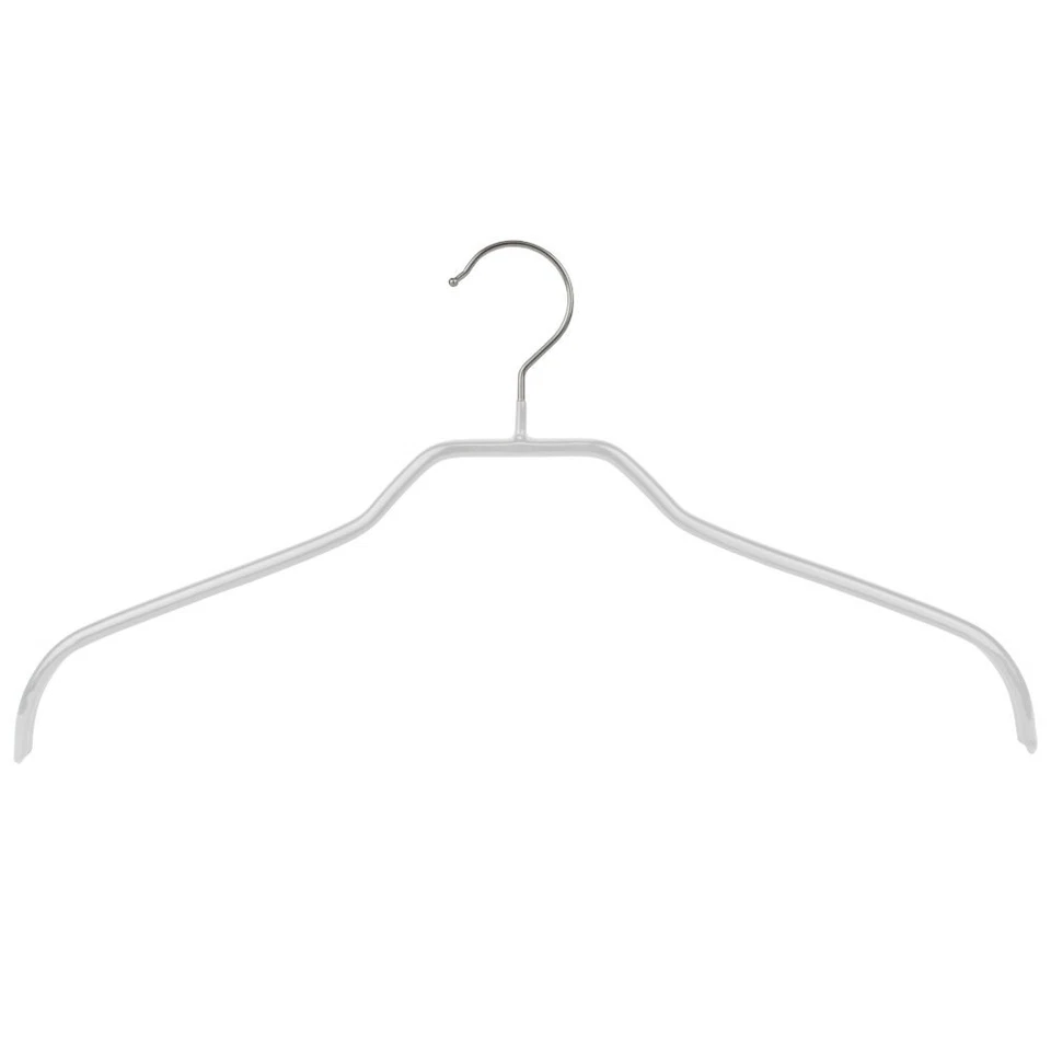 MAWA GMBH BM333= 10 MAWA Metall Kleiderbügel Silhouette 36/F weiß Kinderbügel gummiert