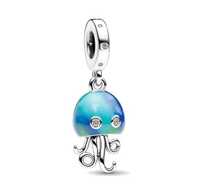 Collar Pulsera Pandor Ajuste Dije Colgante Medusas Cambio de Color Foto 1 de 3