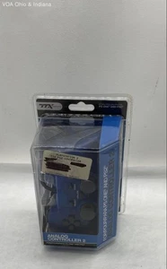 NEW TTX Tech Analog Wired Controller for PlayStation 2/PlayStation 1, Clear Blue - Picture 1 of 6