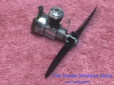 Motor de avión modelo de gas Cox Pee Wee 020 para línea de control o vuelo libre Foto 1 de 4