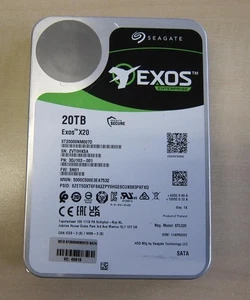 20TB Seagate Exos X20 HDD Festplatte ST20000NM007D SATA - Bild 1 von 1
