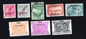 Portugal 1911-13 group of stamps MH/MNG/used CV=21.8$ - Picture 1 of 2