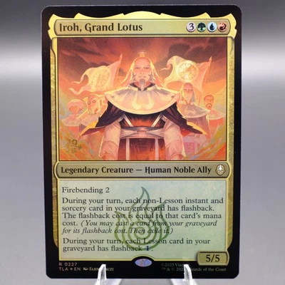 Iroh, Grand Lotus Foil 227 PRE Prerelease Cards NM MTG - Image 1 of 2