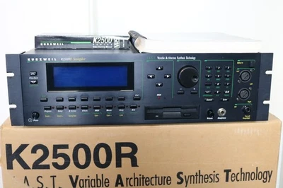 Kurzweil Sampler K2500RS with Sampling. P-RAM, ROM Boards +128MB - Image 1 of 4