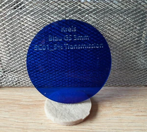 PLEXIGLAS Kreise Acrylglas Farbig Blau Rot Gelb Orange Rund Zuschnitt Scheibe - Bild 1 von 15