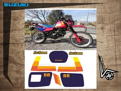 APA Suzuki DR 600 1988-1994 adesivi/stickers/decals