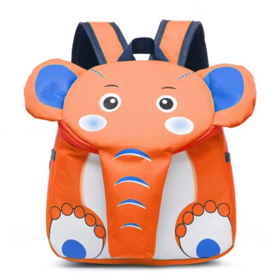 Kleinkind Junge Cartoon Elefant Kindergarten Schule Rucksack Schultasche YZ - Bild 1 von 4