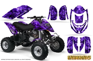 CAN-AM DS650 DS650X CREATORX GRAPHICS KIT DECALS INFERNO PURPLE - Picture 1 of 1
