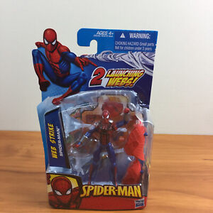Web Strike Spider-Man with Launching Webs 2010 Fiercest Foes 3.75" Action Figure