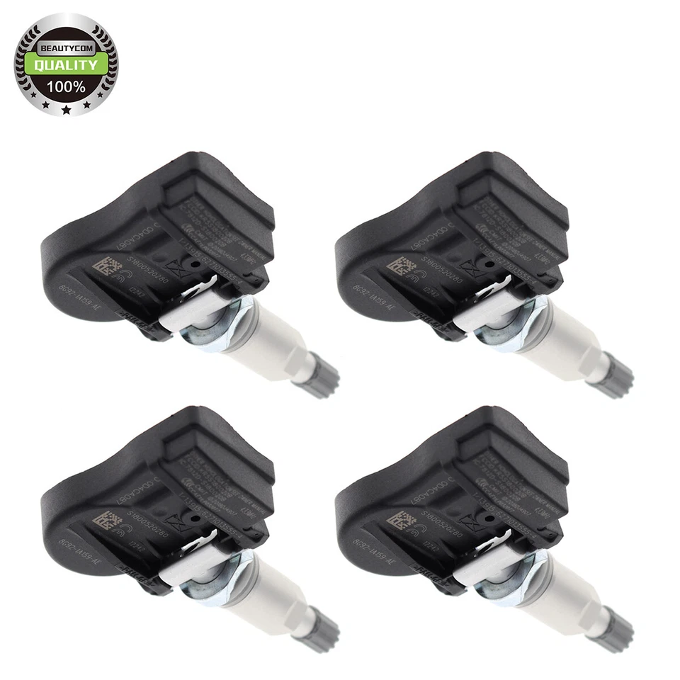 Juego de 4 sensores de presión de neumáticos TPMS aptos para 04-17 VOLVO C30 C70 S40 S60 S80 Foto 1 de 4