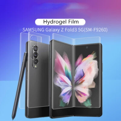 For Samsung Galaxy Z Fold4 3 Flip 4 3 Hydrogel Film Screen Protector  Full Cover - Image 1 of 4