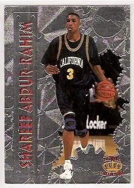 Shareef Abdur-Rahim Vancouver Grizzlies California 1996 Pacific Power PLATEADO Foto 1 de 1