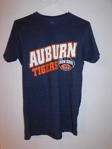 Camiseta pequeña 34/36 de Auburn Tigers para hombre, tazón de hierro azul - Imagen 1 de 2
