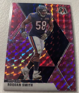 ROQUAN SMITH Pink Camo Prizm Parallel Mosaic Football 2020 Bears #46 - Imagen 1 de 2