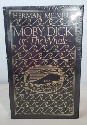 Moby Dick or The Whale by Herman Melville Easton Press Leather Bound *read* - Image 1 of 4