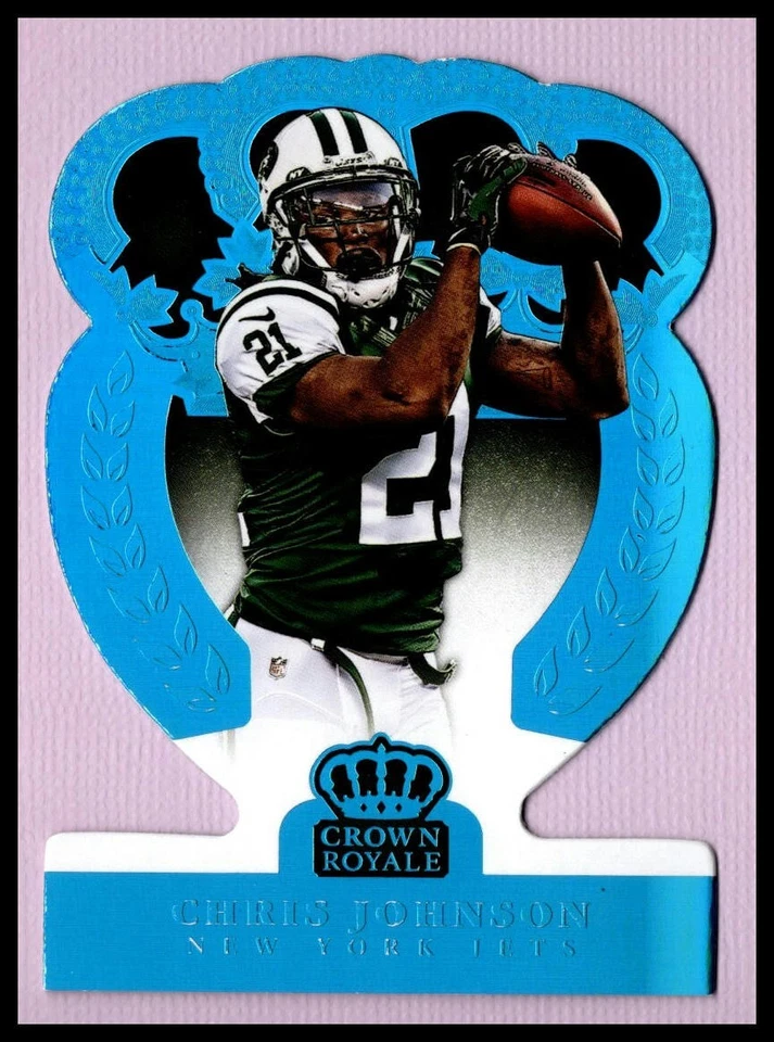 CHRIS JOHNSON 2014 Crown Royal Blue /199 (New York Jets) - Image 1 of 3