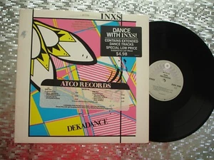 INXS ~ Dekadance ~ GOLD STAMP PROMO Maxi Single EP/LP ATCO Records 90115-1-A - Picture 1 of 10