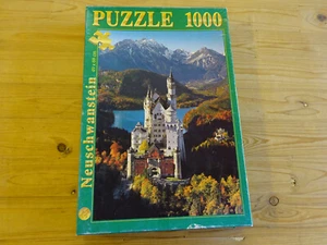 1000 Könisschloß Neuschwanstein, Puzzle, vollständig, 8-3 - Bild 1 von 3