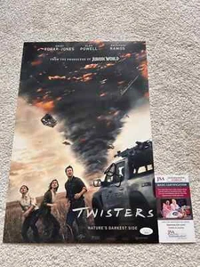 Foto firmada por Daisy Edgar-Jones 12x18 certificado de autenticidad JSA Twisters autografiado - Imagen 1 de 3